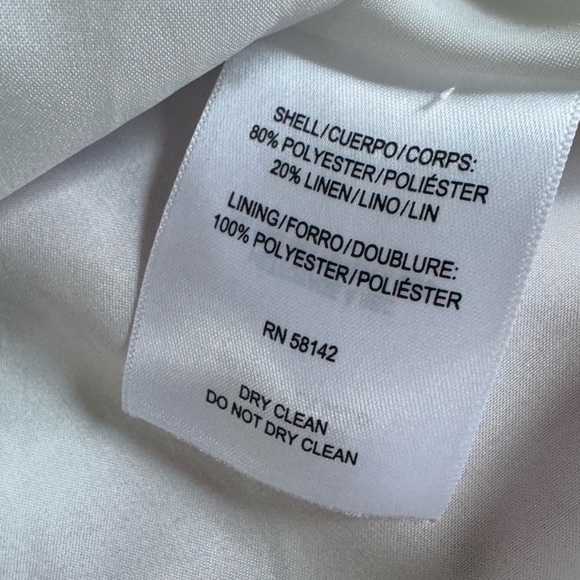 Gal Meets Glam Polly Pink White Gingham Linen Blend mini Dress 12 petite - Picture 9 of 13